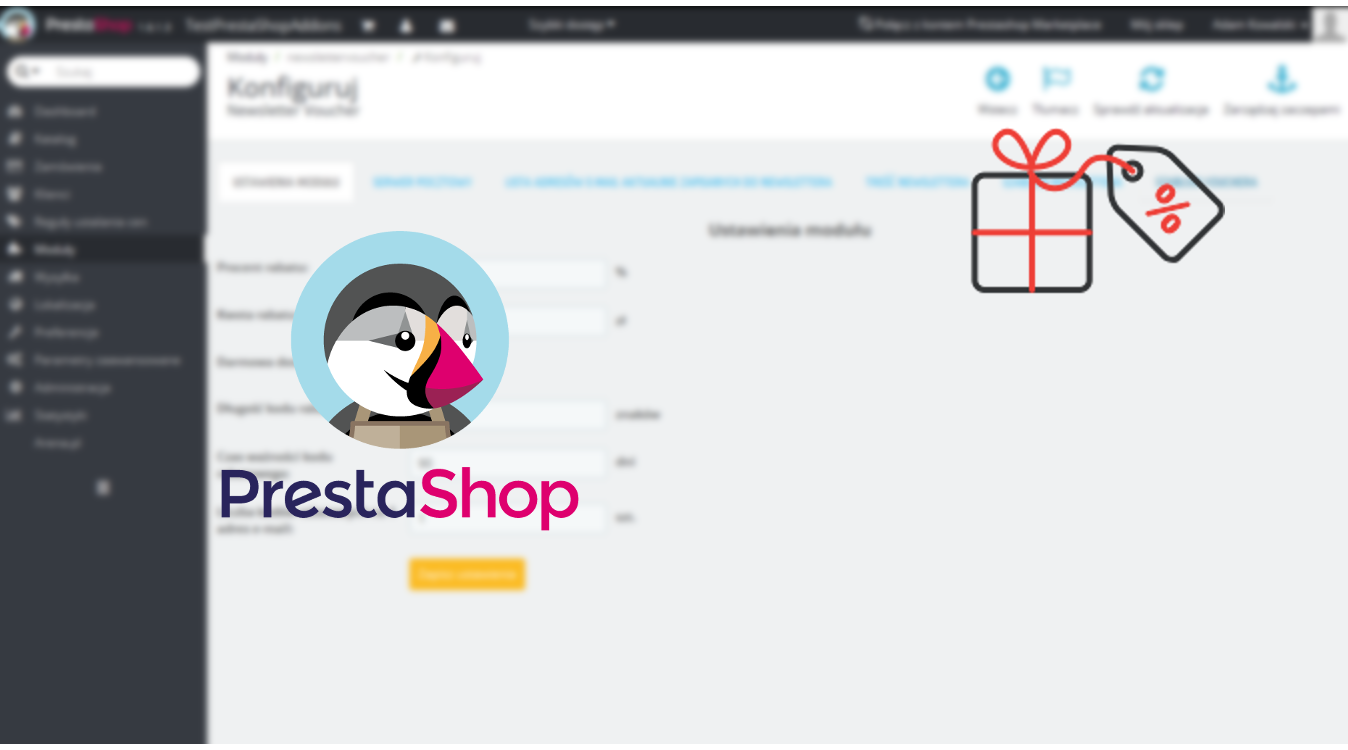 PrestaShop kody rabatowe