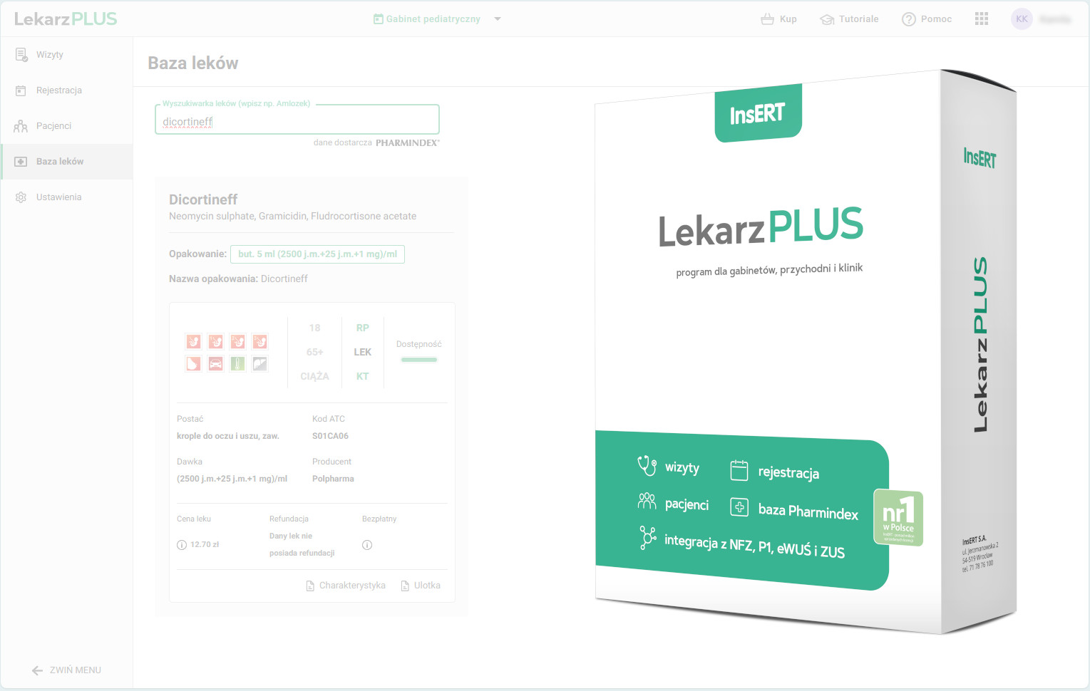 Oprogramowanie Lekarz Plus